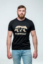 Футболка Harweld, белый/черный
