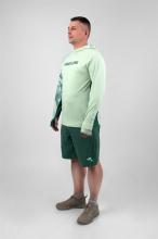 Лонгслив с капюшоном GRAYLING МАРЛИН GLMH-01LG, св.зеленый