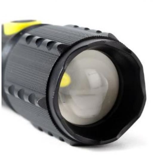 Фонарь ручной 16,5*2,7 см Baizheng BN535 арт. 245632, 800 мАч аккум. телескоп фокусировка 4 режима  купить за 410 ₽ в магазине «Аматис»