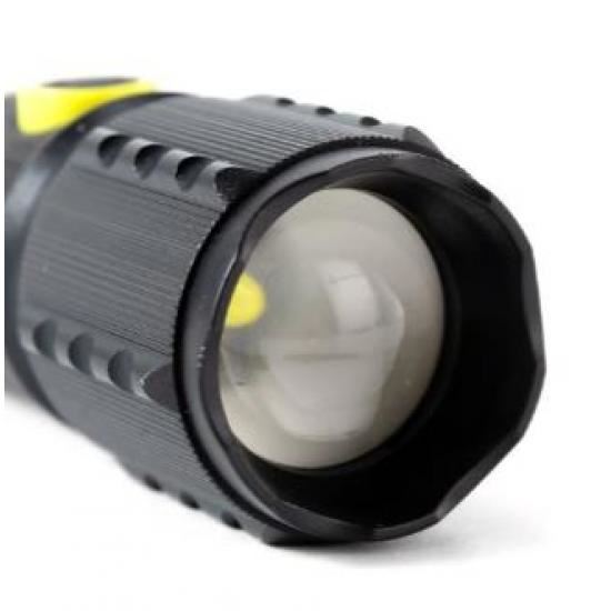 Фонарь ручной 11,6*2,7 см Baizheng BN535 арт. 245631, 800 мАч аккум. телескоп фокусировка 4 режима  купить за 360 ₽ в магазине «Аматис»