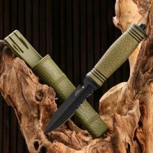 Нож тактический "Мастер К Альфа" клинок 11см, со стропорезом