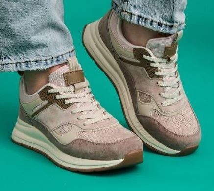 Кроссовки ESCAN ES634268-5, бежевый купить за 3700 ₽ в магазине «Аматис»