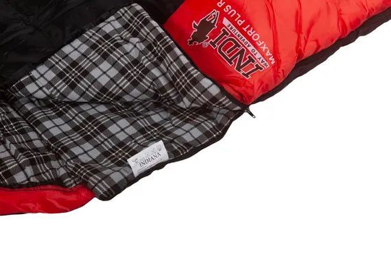 Спальный мешок INDI Maxfort Plus -zip от -15 °C (одеяло с подголовником 195+35X90 см) купить за 4700 ₽ в магазине «Аматис»