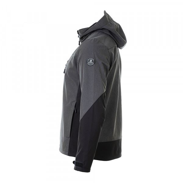 Куртка мужская демисезонная БРОДЕКС KS 237 софтшел, серый меланж купить за 7500 ₽ в магазине «Аматис»