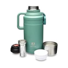 Термос Арктика 206-3000 с широким горлом и ситечком 3000 мл, хвоя