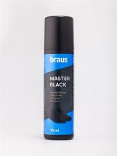 Краска  BRAUS Master Black для замши черная