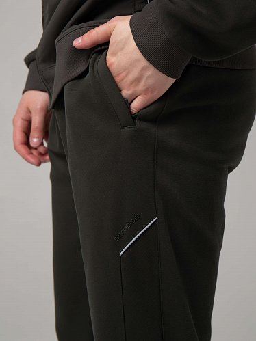 Брюки мужские STROBBS E2494-19, хаки купить за 3300 ₽ в магазине «Аматис»