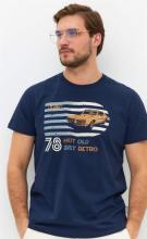 Футболка мужская P511-06-588, т.синий