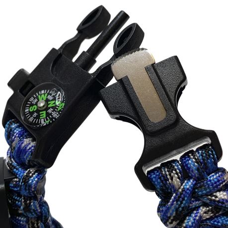 Часы с браслетом из паракорда №9 купить за 860 ₽ в магазине «Аматис»