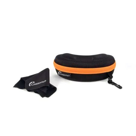 Очки поляризационные плавающие СЛЕДОПЫТ Spots в футляре, линзы grey with ice blue revo купить за 1950 ₽ в магазине «Аматис»