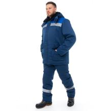 Костюм мужской зимний СТАНДАРТ т.синий (куртка+полукомбенизон)