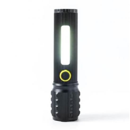 Фонарь ручной 16,5*2,7 см Baizheng BN535 арт. 245632, 800 мАч аккум. телескоп фокусировка 4 режима  купить за 410 ₽ в магазине «Аматис»