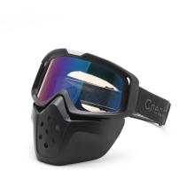 Очки мотоциклетные/снегоходные СЛЕДОПЫТ M5, линза green mercury +transparent