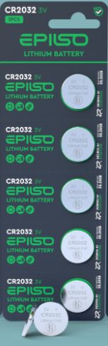 Батарейка EPILSO CR2032 купить за 40 ₽ в магазине «Аматис»