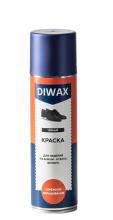 Краска-аэрозоль DIWAX для замши, нубука ЧЕРНЫЙ 250 мл