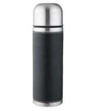 Термос Арктика с узким горлом, кожаная оплетка 700мл