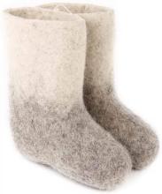 Валенки школьные двухцветные самокатки арт. 133909