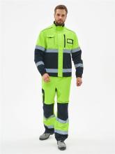 Костюм сигнальный ProfLine Specialist-1 (тк.Смесовая,240) брюки, желтый/черный