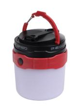 Фонарь EPILSO EPF-405 1LED+3W, 3.7V 2Ah, 5В (USB), кемп.,динамо,солн.