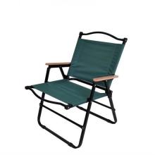 Стул туристический Baizheng складной со спинкой 55*53*79 см до 120 кг, зеленый