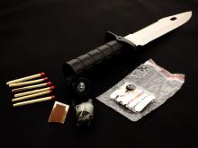 Нож выживальщика с комплектом НАЗ Ножемир COMMANDER H-245CM