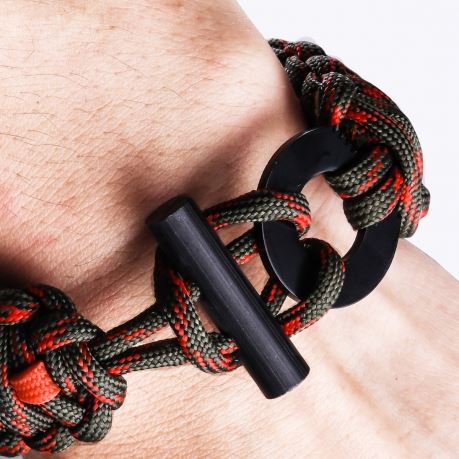 Браслет из верёвки №24 арт. 24786 купить за 370 ₽ в магазине «Аматис»