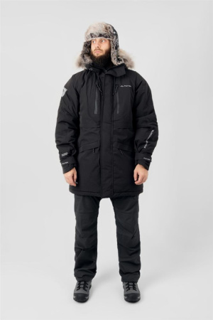 Куртка мужская зимняя PAYER Север мембранная до -45, черный