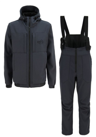 Костюм мужской демисезонный КЛЕРИК (Cleric) (SoftShell без мембраны), серо-синий купить за 5140 ₽ в магазине «Аматис»