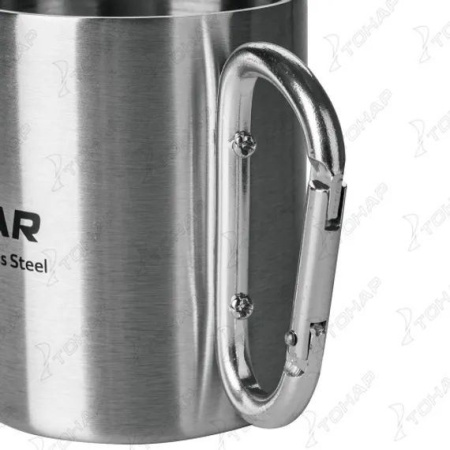 Термокружка 300ML ручка-карабин (T.TK-032-300) Тонар купить за 610 ₽ в магазине «Аматис»