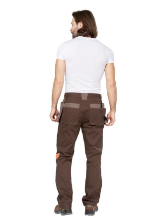 Брюки рабочие мужские летние Мист, коричневый/бежевый купить за 6000 ₽ в магазине «Аматис»