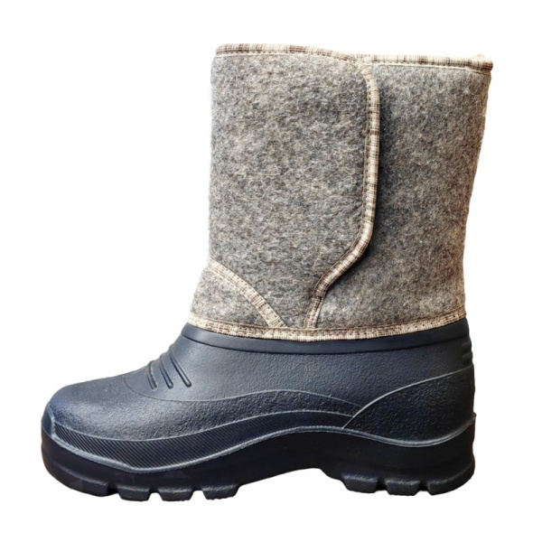 Дутики мужские АНГАРА из войлока с липучкой Ranger, подошва ЭВА купить за 1750 ₽ в магазине «Аматис»