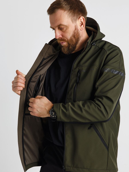 Костюм мужской демисезонный ДУПЛЕТ HUNTSMAN, хаки купить за 13990 ₽ в магазине «Аматис»