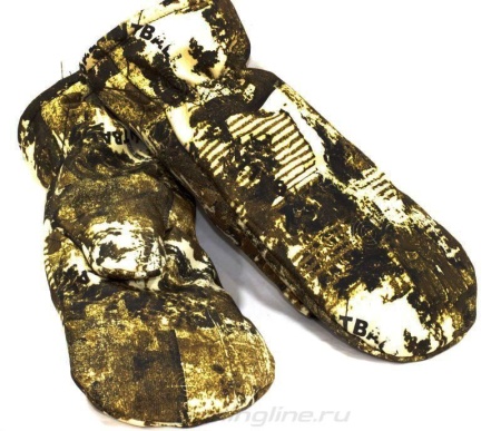 Варежки на флисе