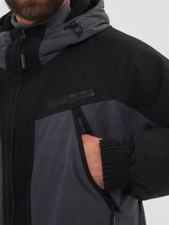 Костюм мужской демисезонный ГОРКА-ЛЮКС тк. Исландия -15*С, серый купить за 12710 ₽ в магазине «Аматис»