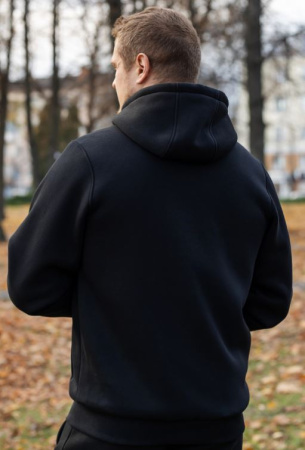 Толстовка мужская М-1030, черный купить за 4820 ₽ в магазине «Аматис»