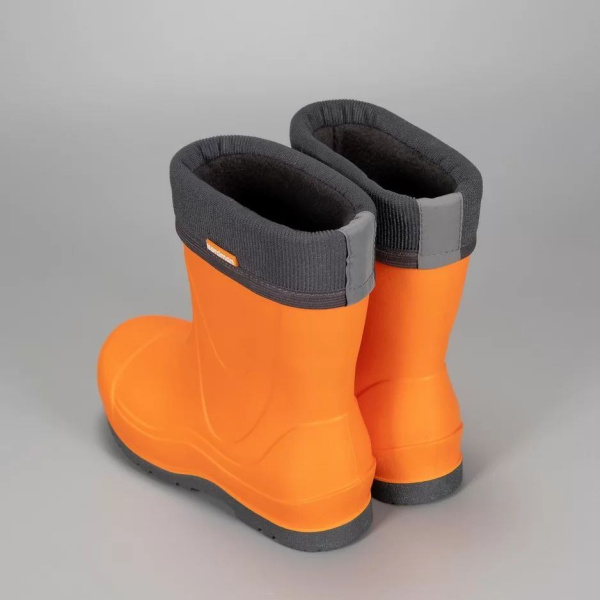 Сапоги детские Nordman Rocket со съемным флисовым утеплителем, оранжевый купить за 2300 ₽ в магазине «Аматис»