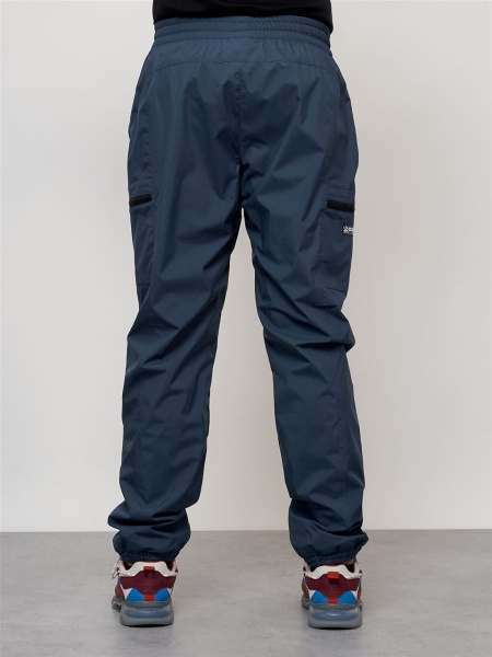 Брюки мужские спортивные, зимние арт. 21135 синий купить за 1900 ₽ в магазине «Аматис»