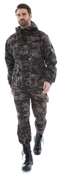 Костюм мужской летний ГОРКА 5 ЛАЙТ тк. Rip-Stop, ц.темный катонс купить за 4570 ₽ в магазине «Аматис»