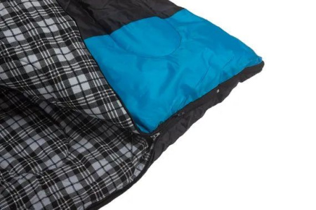 Спальный мешок INDI Vermont Plus R-zip от -15 °C (одеяло с подголовником, фланель, 195+35X85 см) купить за 5780 ₽ в магазине «Аматис»