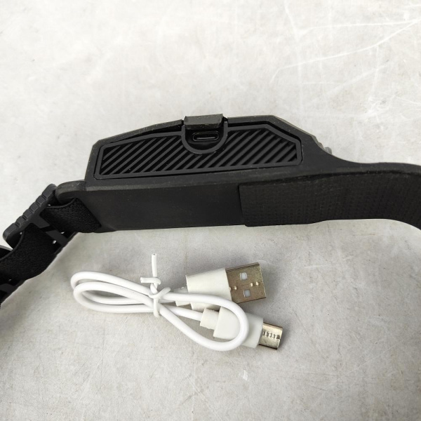 Фонарь налобный 33 см Baizheng арт. 242870, 3 LED аккумулятор 4 режима usb купить за 550 ₽ в магазине «Аматис»