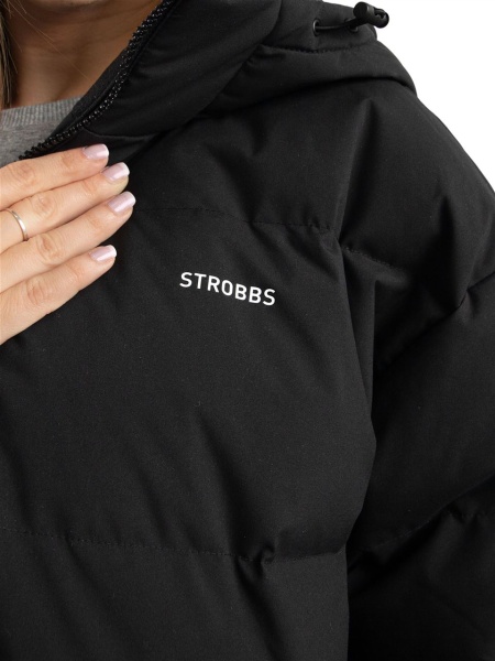Куртка зимняя STROBBS T3301-3, черный купить за 5900 ₽ в магазине «Аматис»