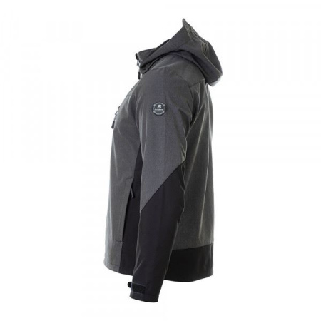 Куртка мужская демисезонная БРОДЕКС KS 237 софтшел, серый меланж купить за 7500 ₽ в магазине «Аматис»