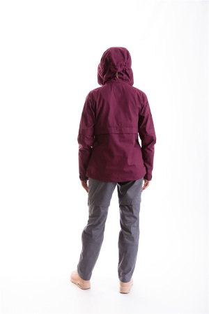 Костюм женский летний противоэнцефалитный  с пропиткой PROTECTOR LADY, вишня/серый купить за 7900 ₽ в магазине «Аматис»