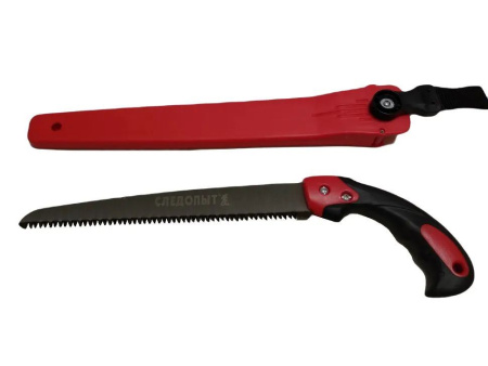 Пила туристическая "СЛЕДОПЫТ-HUNTER", лезвие 26 см, в чехле купить за 520 ₽ в магазине «Аматис»