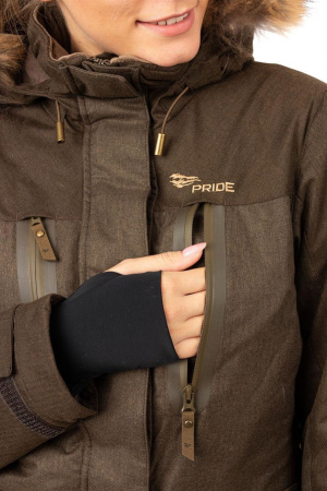 Костюм женский АРТЕМИДА для охоты PRIDE -15, св.коричневый купить за 16900 ₽ в магазине «Аматис»