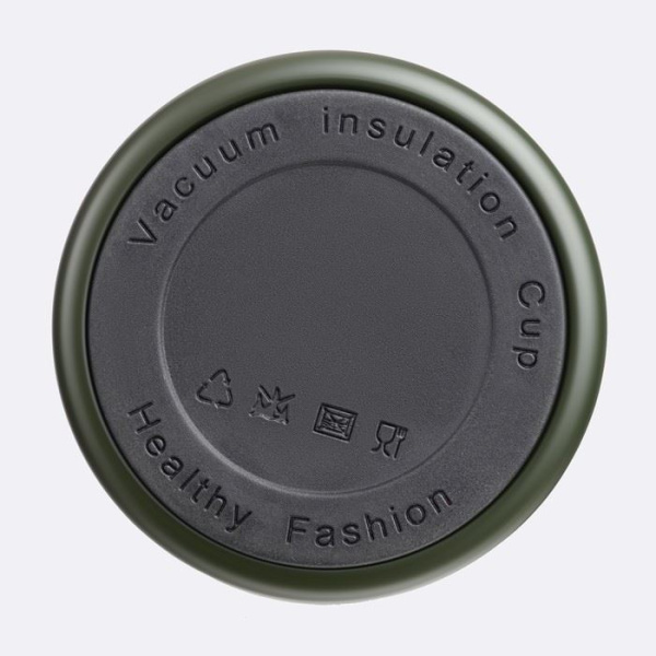 Термос "Мастер К Warm", с ситечком, с датчиком температуры, нержавеющая сталь, 800мл, зеленый купить за 1070 ₽ в магазине «Аматис»