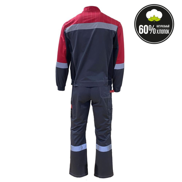 Костюм «Формула Коттон»   серый (куртка+п/к) купить за 3900 ₽ в магазине «Аматис»