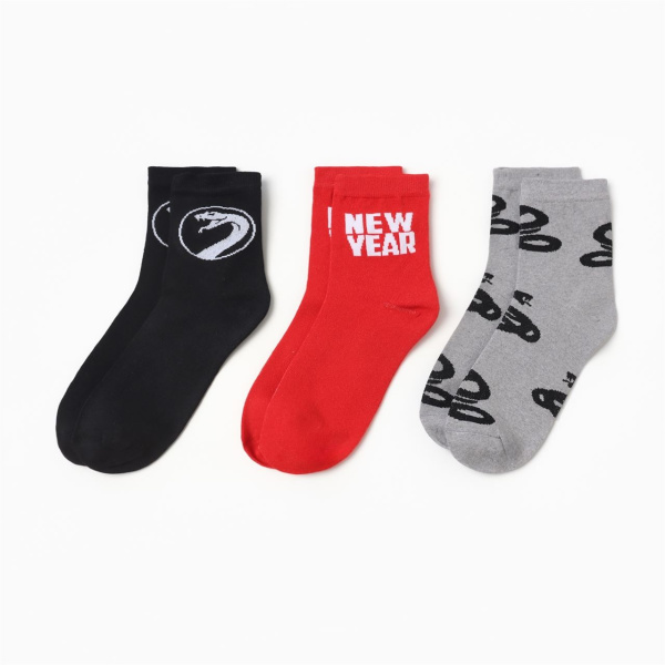 Набор подарочный KAFTAN New year, термос и носки 3 пары размер 41-44 (27-29 см) купить за 740 ₽ в магазине «Аматис»