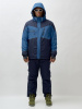 Костюм горнолыжный мужской Leifensh арт. 372, серый/синий купить за 9600 ₽ в магазине «Аматис»