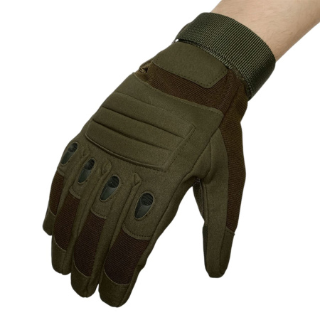 Перчатки тактические "Storm tactic"доп. защита, олива/черный купить за 960 ₽ в магазине «Аматис»